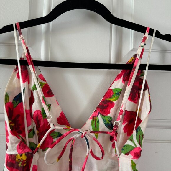 NWT Free People Finer Things Printed Midi Dress - XS - Picture 10 of 10